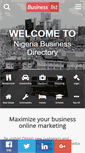Mobile Screenshot of businesslist.com.ng